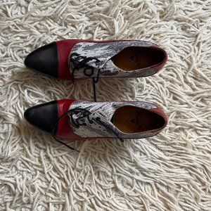 Black, White and Red: John Fluevog Heels